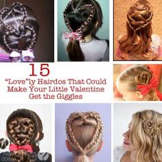 
                    
                        15 “Love”ly Hairdos That Could Make Your Little Valentine Get the Giggles howdoesshe.com
                    
                