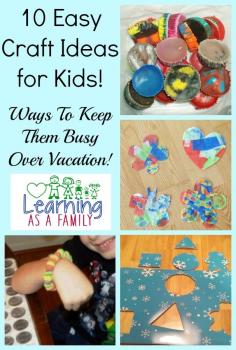 
                    
                        Easy Craft Ideas for Kids
                    
                