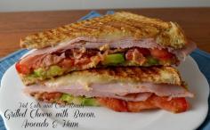 
                    
                        Grilled Cheese Sandwich with Bacon, Avocado & Ham from Hot Eats and Cool Reads
                    
                