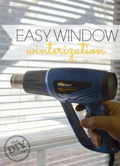 
                    
                        Conserve heat in your home during cold temperatures with easy window winterization.
                    
                