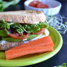 
                    
                        The Totally Awesome Sandwich - completely veggie and absolutely delicious! | @Taste Love & Nourish
                    
                