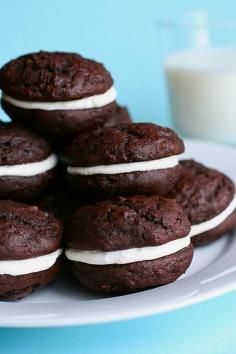 
                    
                        Chocolate Marshmallow Whoopie Pies: Mmmmmm. That's all I really have to say about this.
                    
                