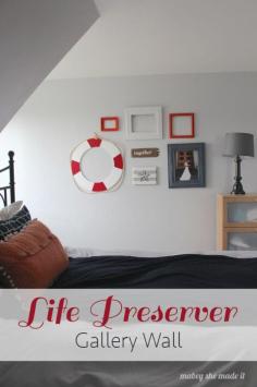 
                    
                        Life Preserver Gallery Wall | Mabey She Made It | #gallerywall #nautical #lifepreserver #cutitout
                    
                