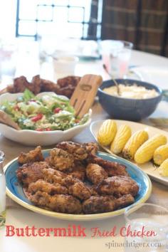 Post image for Southern Buttermilk Fried Chicken from Retro Rose