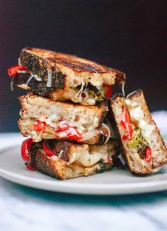 
                    
                        A CUP OF JO: Grilled Cheese with Balsamic Roasted Vegetables
                    
                