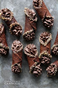 
                    
                        Chocolate Cannoli
                    
                