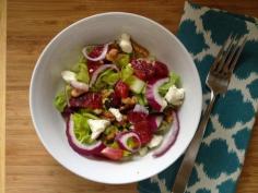 
                    
                        Blood Orange, Walnut & Goat Cheese Salad. the emily almanac.
                    
                