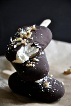 
                    
                        coconut, salted caramel, and chocolate popsicles
                    
                