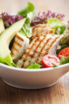 
                    
                        Grilled Chicken and Corn Salad with Avocado and Parmesan
                    
                