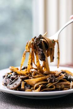 
                    
                        BALSAMIC MUSHROOM PASTA
                    
                