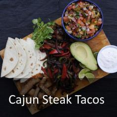 
                    
                        Cajun Steak Tacos
                    
                