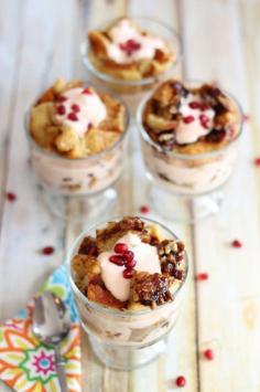 
                    
                        Cinnamon Roll, Greek Yogurt, and Orange-Pomegranate Breakfast Parfaits
                    
                