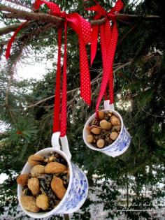 
                    
                        Teacup Birdfeeders ~ Use What You Have!   ourfairfieldhomea...
                    
                