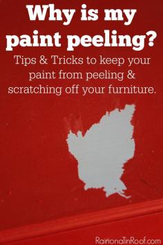 
                    
                        Did you just paint a piece of furniture only to see that the paint is now peeling on it? Here's why that happened and what you can do to fix it.
                    
                
