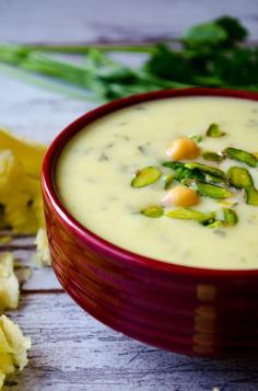 Creamy Zucchini Soup #recipe #fall #soup