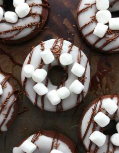 
                    
                        hot chocolate doughnuts
                    
                