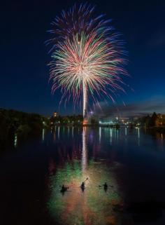 
                    
                        Kayaks and Fireworks
                    
                