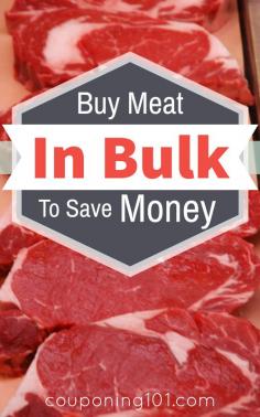 
                    
                        Buy Meat In Bulk To Save Money. I'm no longer intimidated by the large packages of meats! This short video shows an easy tip for saving money by buying meat in bulk, plus how to freeze it.
                    
                