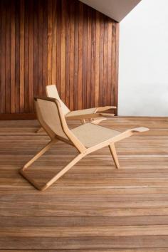 
                    
                        Ash deck #chair with armrests BARCA by Branca-Lisboa | design Marco Sousa Santos
                    
                