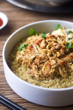 
                    
                        Crockpot Thai Peanut Chicken Quinoa Bowls
                    
                