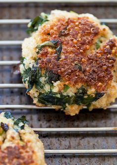 
                    
                        Spinach Quinoa Cakes
                    
                