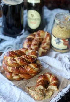 
                    
                        Dijon Stout Soft Pretzels
                    
                