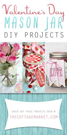 
                    
                        Valentine's Day Mason Jar DIY Projects - The Cottage Market #MasonJar, #Valentine'sDayMasonJarDIYProject, #DIYMasonJarProjects, #DIYValentine'sDayMasonJars, #MasonJarValentine'sCrafs
                    
                