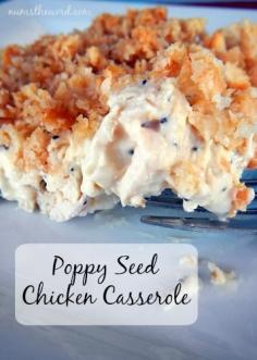 
                    
                        Poppy Seed Chicken Casserole
                    
                