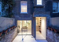 
                    
                        Grade II listed Chelsea town house extension by Moxon Architects
                    
                