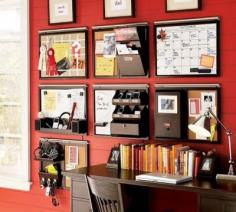 
                    
                        Organizing inspiration for the home office
                    
                