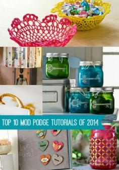 
                    
                        People love Mod Podging! This retro craft is a blast, and you'll love it too. Here are the top 10 Mod Podge craft tutorials of 2014.
                    
                