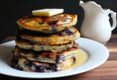 
                    
                        Blueberry Buttermilk Pancakes
                    
                