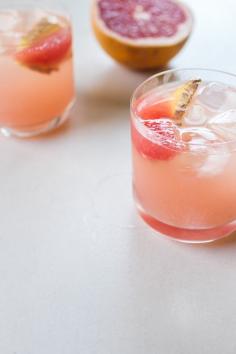 
                    
                        Ruby Red Grapefruit Ginger Cocktail
                    
                