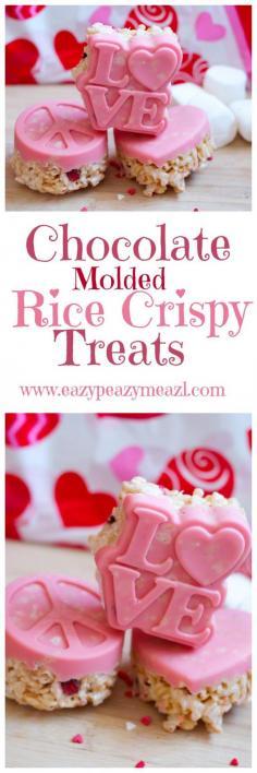 
                    
                        Chocolate molded rice crispy treats: An easy, fun, and beautiful treat! - Eazy Peazy Mealz
                    
                