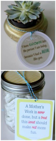 Mother's Day Mason Jar Gifts ideas