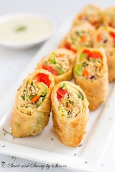 
                    
                        Chicken Avocado Egg Rolls
                    
                