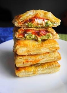 
                    
                        Avocado, Cream Cheese, and Salsa Pockets
                    
                