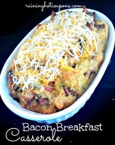 
                    
                        Bacon Breakfast Casserole Recipe
                    
                