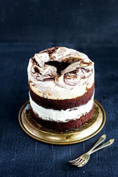 
                    
                        Chocolate Meringue Cake
                    
                