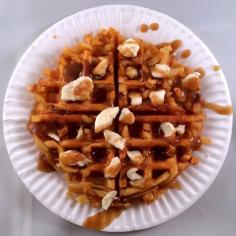 
                    
                        The Vulgar Chef Made a French Fry Waffle and Topped it Canada-Style #fries trendhunter.com
                    
                