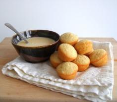 
                    
                        Brown Butter Financiers with Maple Cream
                    
                