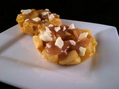 
                    
                        This Poutine Recipe Creates a Savory Donut Out of Fries, Gravy and Cheese #fries trendhunter.com
                    
                