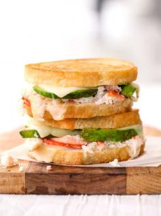 
                    
                        Crab and Avocado Grilled Cheese foodiecrush.com #food #yummy #delicious
                    
                