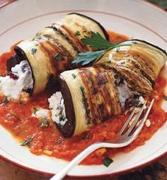 Low Carb Recipes - Eggplant Cannelloni
