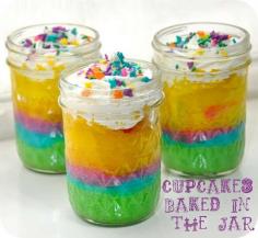 
                    
                        The 'Running With Glitter' Blog Shows You How to Make Rainbow Cakes #desserts trendhunter.com
                    
                