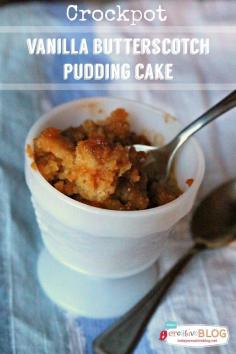 
                    
                        Crockpot Vanilla Butterscotch Pudding Cake | Slow Cooker Sunday on TodaysCreativeBlo...
                    
                