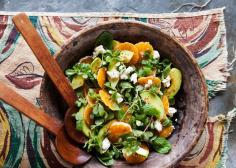 Avocado and Tangerine Salad with Jalapeno Vinaigrette - Bon Appétit - leave seeds in for more spice