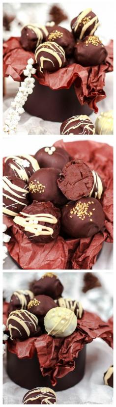 
                    
                        Baileys Truffles- 4 ingredients and couldn't be easier to make!
                    
                