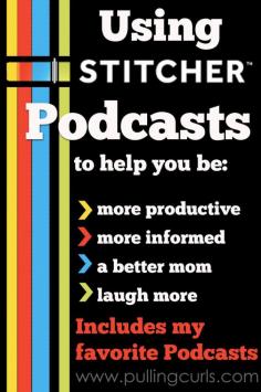 
                    
                        Using podcast helps your day be more productive and enjoyable in many ways.  See how I use them in my day!
                    
                