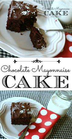 
                    
                        Chocolate Mayonnaise Cake Recipe | TodaysCreativeBlo...
                    
                